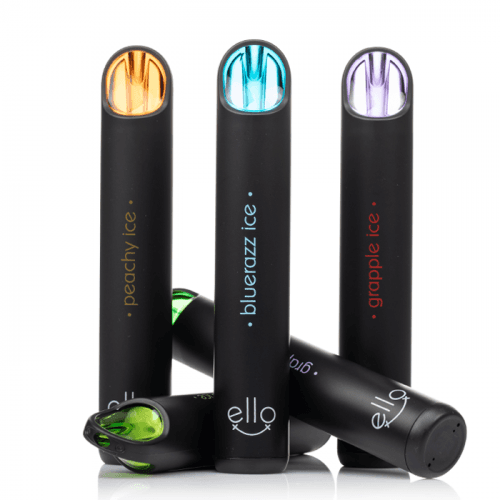 まとめ買い・BLVK UNICORN(ブラックユニコーン) ello ニコチンリキッドべイプバー10本セット【JUULポッド120個分】