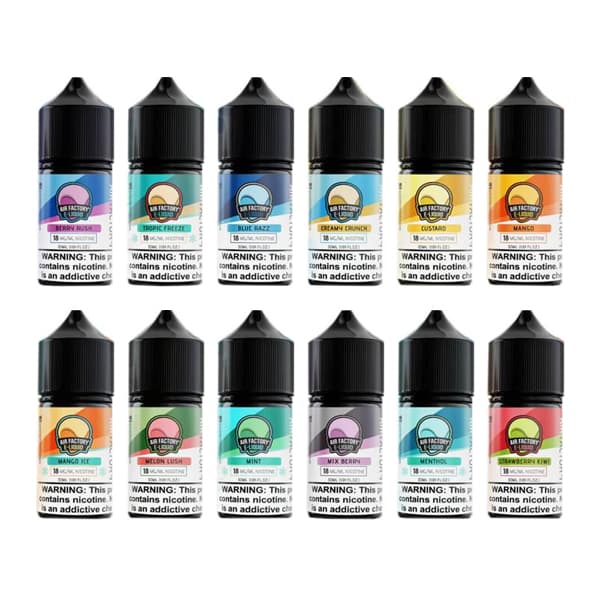 AIR FACTORY エアファクトリー・ニコチンリキッド・JUUL詰め替え用Eリキッド