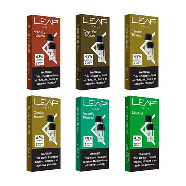 LEAP(リープ)ポッドまとめ買い(16ポッドセット)【アメリカ輸入ポッドシステム電子タバコ】