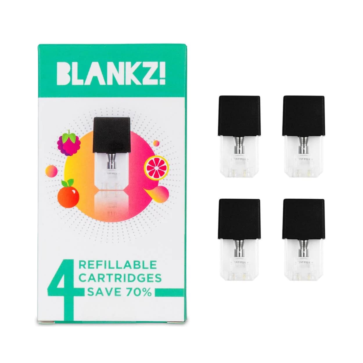 JUUL詰め替え用カートリッジ(空ポッド)【BLANKZ PODS】